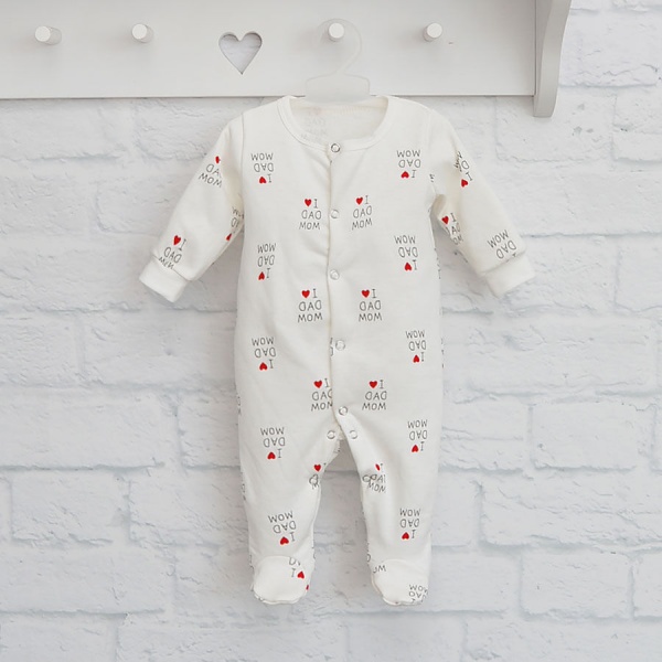 Человечек унисекс Blanka Сердечко р.68 бежевый 110168 