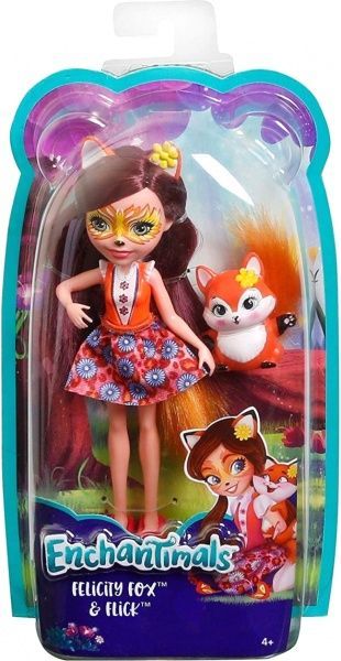 Лялька Enchantimals Лисичка Фелісіті оновлена FXM71