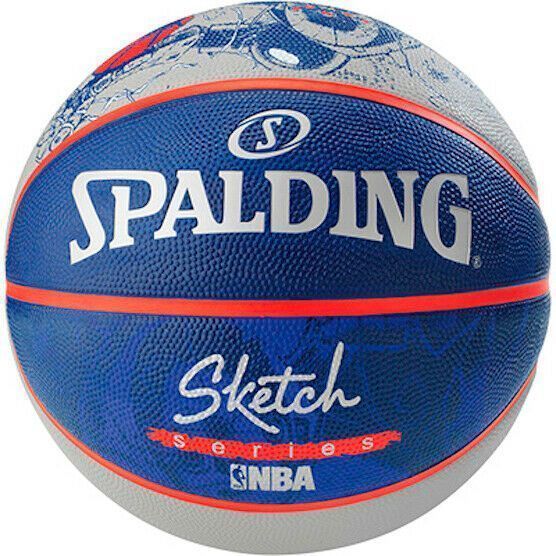 Баскетбольный мяч Spalding NBA Sketch Robot (83-677Z) 