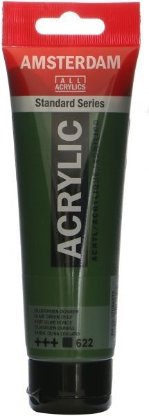 Фарба акрилова № 622 Оливковий зелений темний 120 мл Amsterdam Standart Royal Talens