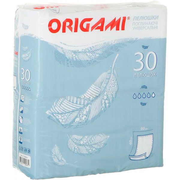 Пелюшки Origami універсальні 60х60 см 30 шт.