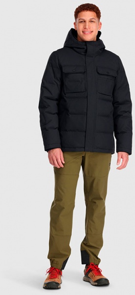 Куртка-парка Outdoor Research MEN'S DEL CAMPO DOWN PARKA 300065-0001 р.M чорний