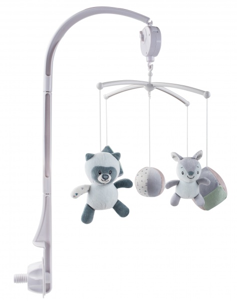 Мобіль Bambinelli з 5 підвісними іграшками Алекс і Різ 48х20х40 см MC011- S1/S2