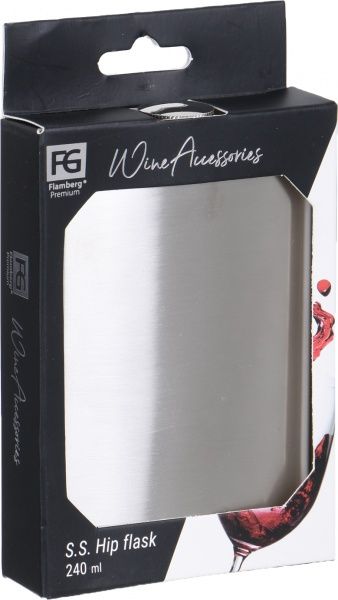 Фляга ZR778-8OZ 240 мл Flamberg Premium