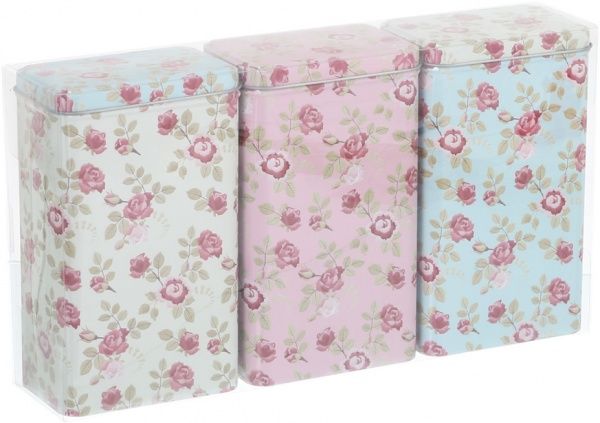 Набір банок з кришками Nice 20x9 см