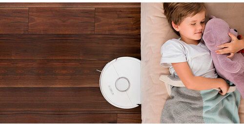 Робот-пылесос Xiaomi Roborock S6 Vacuum Cleaner white 