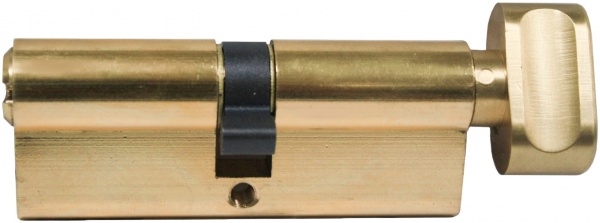 Цилиндр Apecs EM-80-C-G (CIS) 40x40 ключ-вороток 80 мм желтый