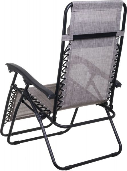 Шезлонг UP! (Underprice) раскладной HYC-201 серый 64x177 см 