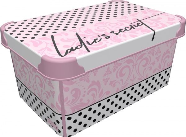 Контейнер пластиковий Qutu SB17000235 Lady’s secret 5 л 135x285x190 мм