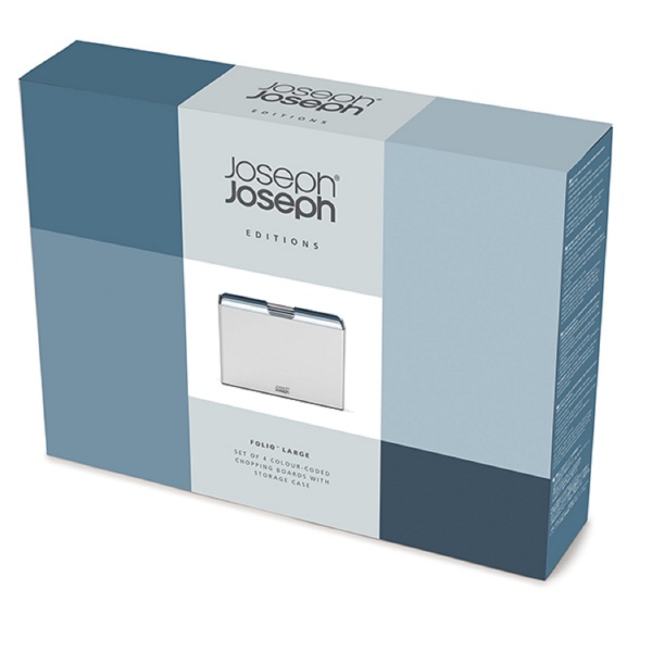 Набор досок разделочных с подставкой Chopping Board Set (Large) Silver 1000929 Joseph Joseph