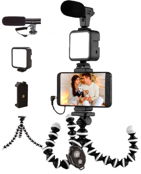 Комплект блогера Piko Vlogging Kit PVK-03LM