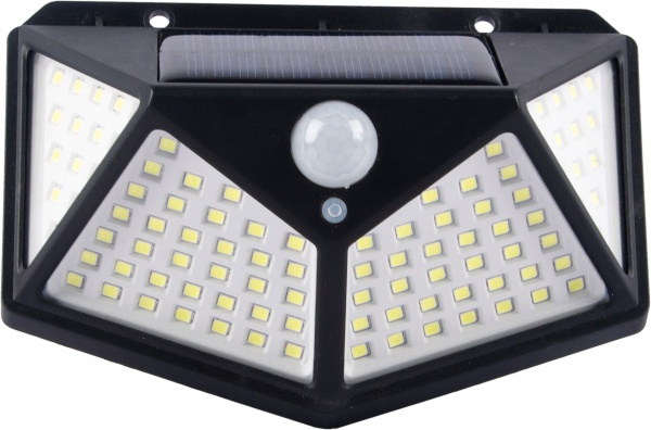 Світильник на сонячній батареї Expert IP44 чорний із білим ELLP-3050E 