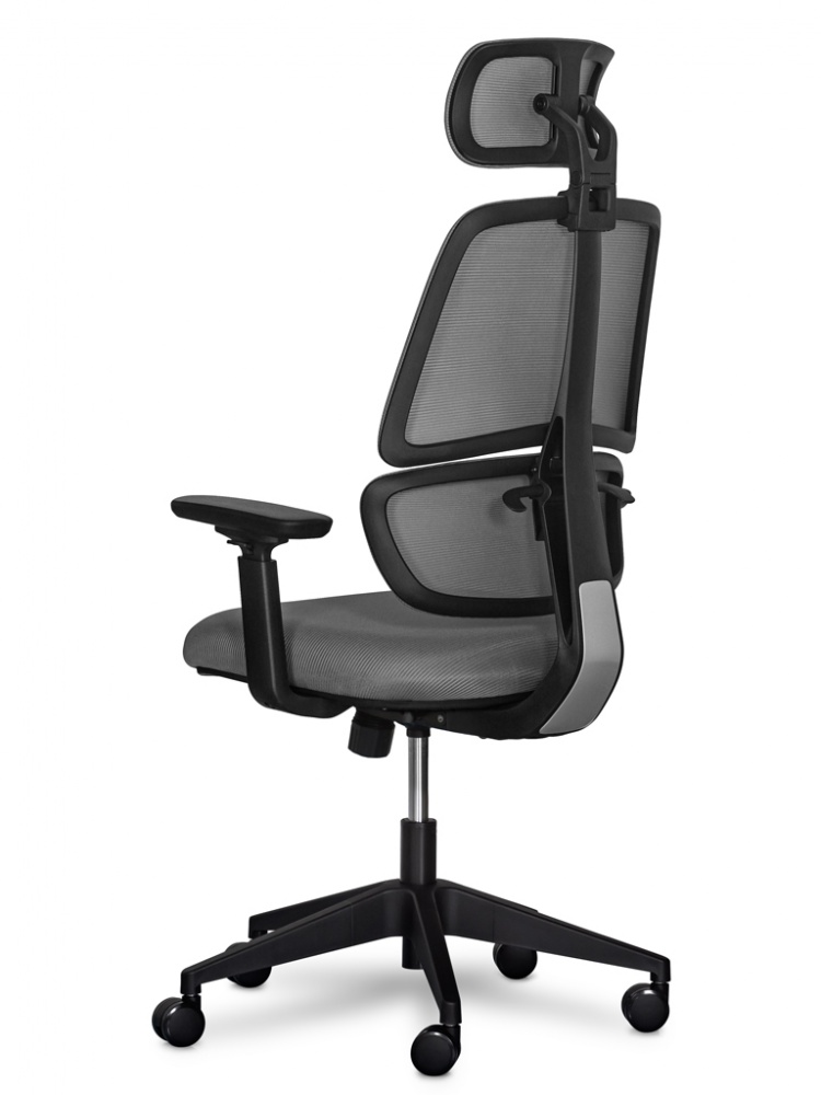 Крісло Mealux Leo Air Dark Grey (Y-543 KBG) сірий