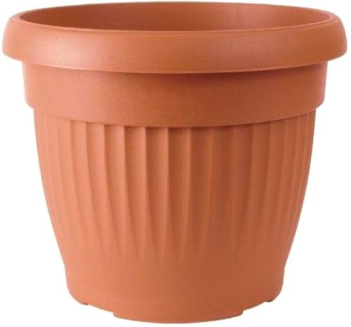 Горшок пластиковый Тера NOVA 130 мм круглый 0,7л терракот (11242) 