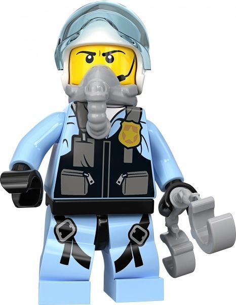 Конструктор LEGO City Воздушная полиция: арест с парашютом 60208