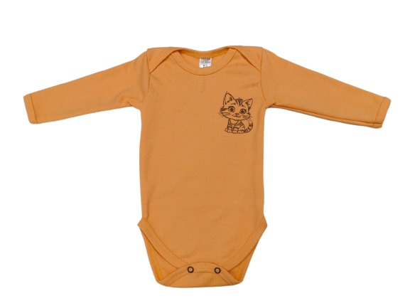 Боди-гольф унисекс Bambinelli Б305-4 р.56 оранжевый