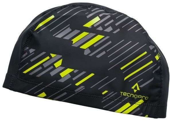 Шапочка для плавания TECNOPRO Cap PU Flex 289417-903050 one size разноцветный