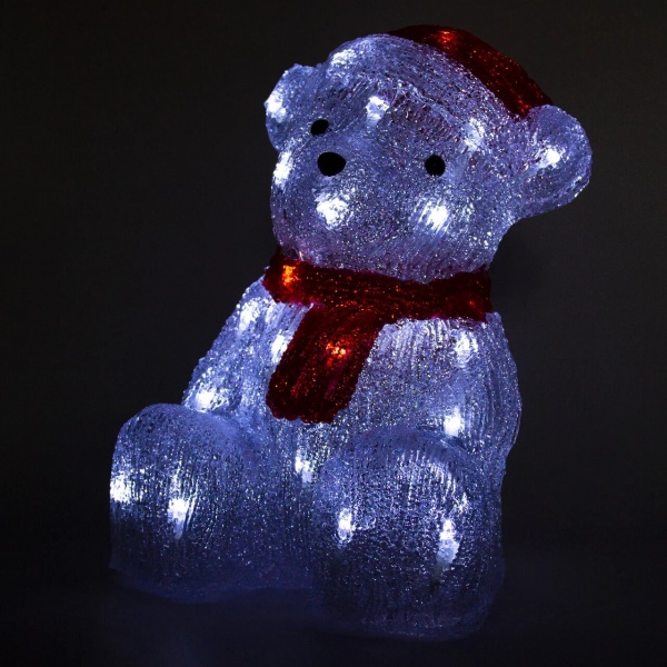 Фигурка с подсветкой Девилон Медведь 140311 светодиодная (LED) 30 ламп 30 см 