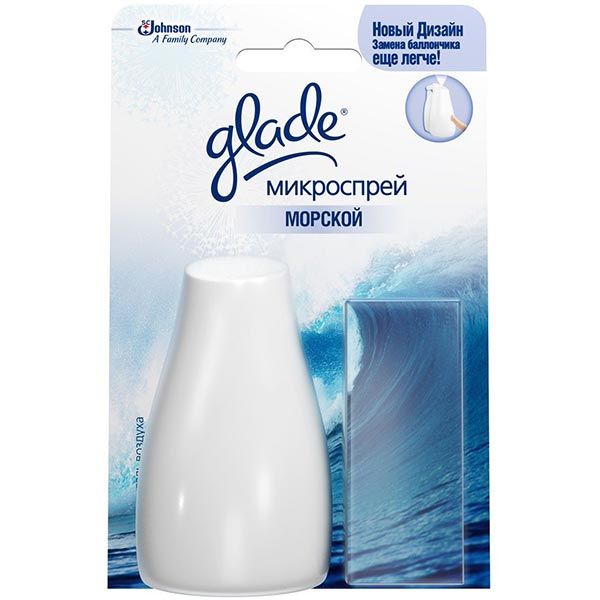 Освежитель воздуха Glade микроспрей Морской 10 мл
