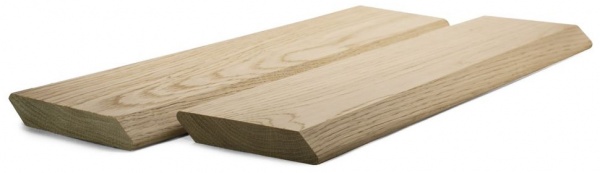 Планкен ясень 18х100х2500 строганый (1 шт. - 0,25 м.кв.)