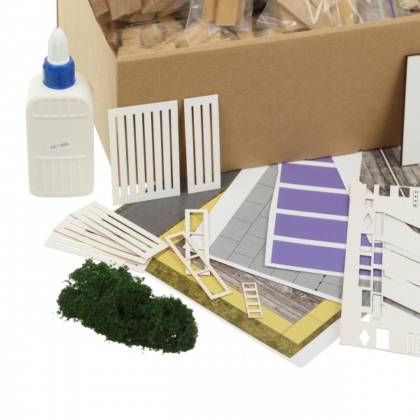 Конструктор із міні-цеглинок Reducio Villa Provance Вілла Прованс 71146