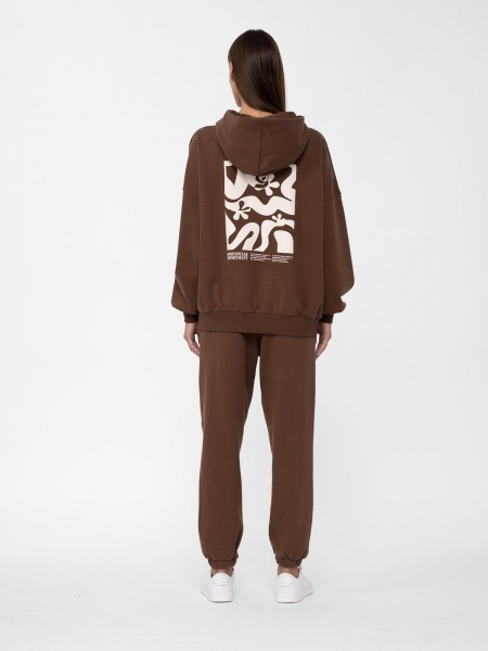 Брюки 4F TROUSERS CAS F455 4FAW23TTROF455-81S р. M коричневый