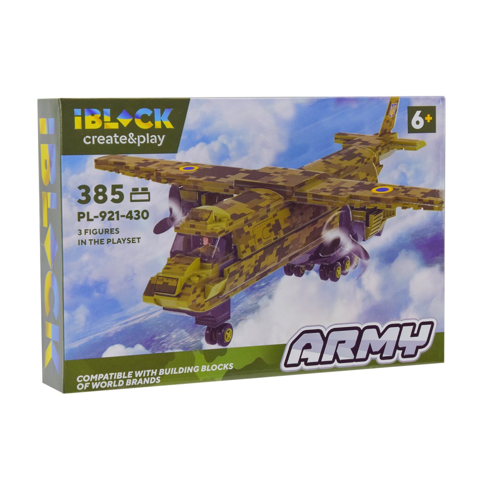 Конструктор Shantou Армія IBLOCK 4 види в ассортименті PL-921-430