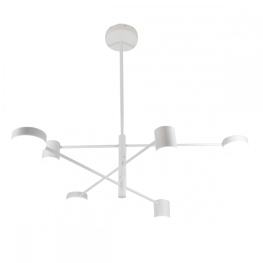 Люстра потолочная LED CONCEPT INCH 6x55 Вт белый