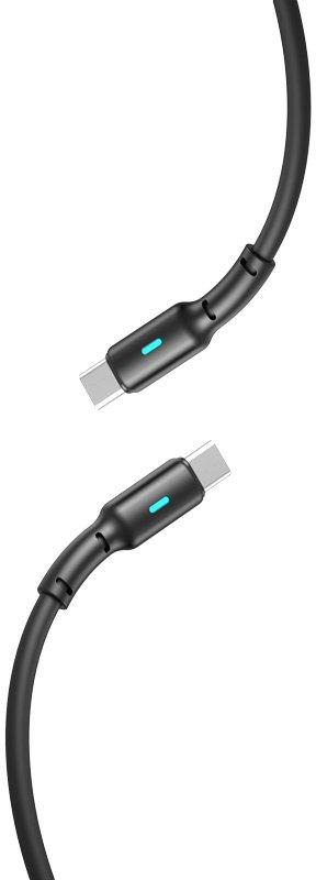 Кабель Gelius Lumin Lamp GP-UC100 Type-C/Type-C (60W) 1 м чорний (00000094345)