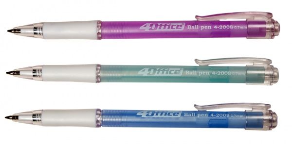 Набор ручек шариковых 4Office 2 шт. в ассортименте 4-2008 