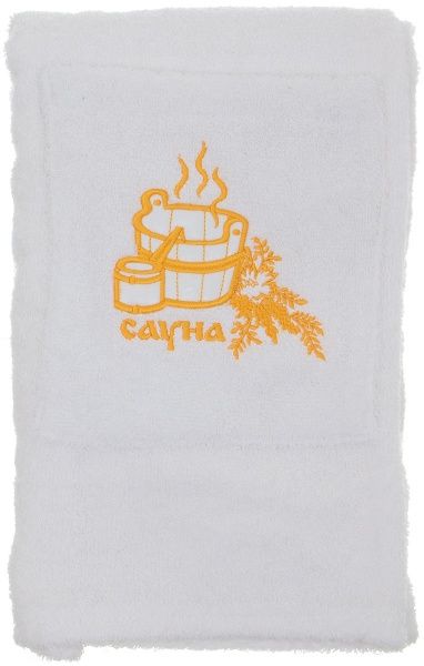 Сарафан для сауни р. XXL/XXXL білий 