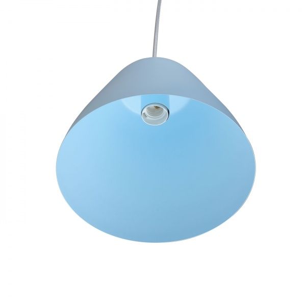 Підвіс Светкомплект Loft PLC 419 1x40 Вт E27 блакитний 