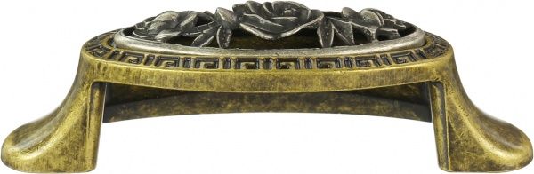 Меблева ручка DR 65 G19/BAI 64 мм темне срібло DC