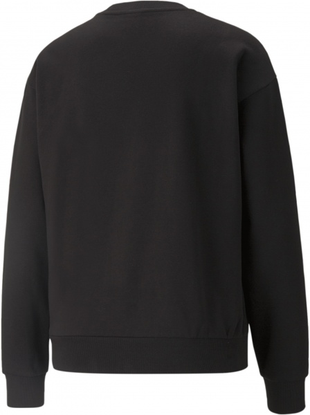 Джемпер Puma ESS+ Metallic Logo Crew 58689301 р. S черный