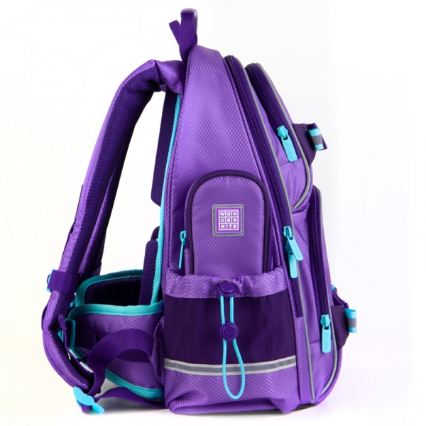 Рюкзак школьный KITE (пенал + сумка) WK 702 фиолетовый 48287