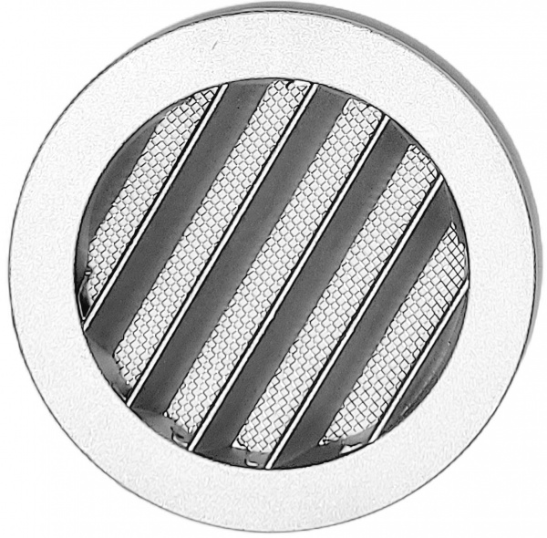 Гратка для вентиляції ELC 100 мм метал алюміній 