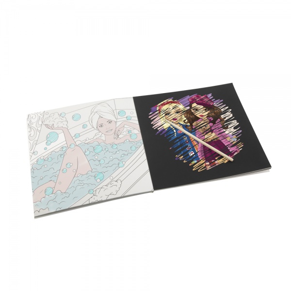 Скретч-раскраска «12 листов 961008»