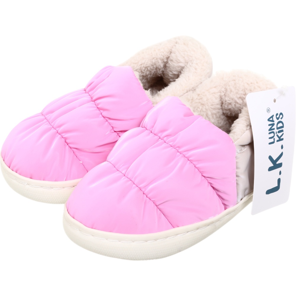 Тапочки детские Luna Kids пуховые розовые р.33 розовый