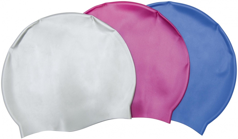 Шапочка для плавания Bestway силиконовая Glider однотон 14+ 26006 в ассортименте