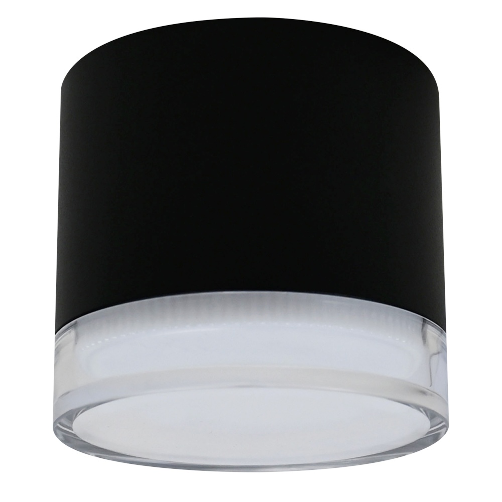 Светильник точечный Victoria Lighting 12 Вт GX53 черный Pure/PL1 black