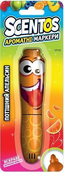 Маркер для малювання Scentos Потішний апельсин 17112