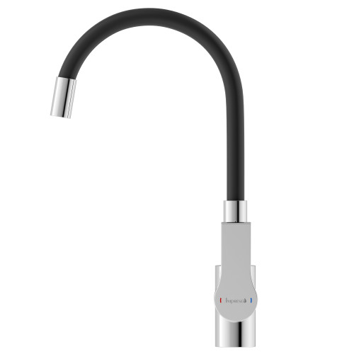 Змішувач для кухні Imprese WITOW з гнучким виливом, хром