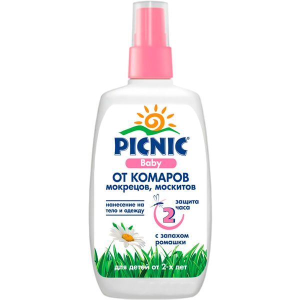 Лосьон для защиты от комаров Picnic Baby 100 мл