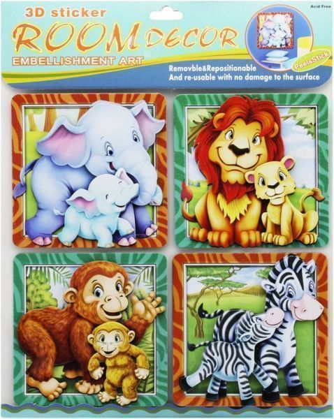 Наліпка Mota Звірята RDS-501