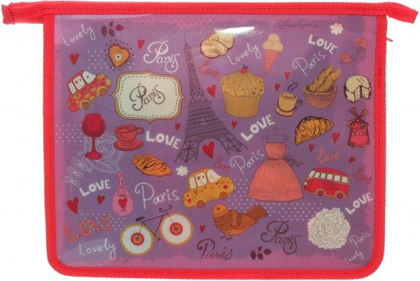 Папка для тетрадей Парижские мотивы 460418 Полимер
