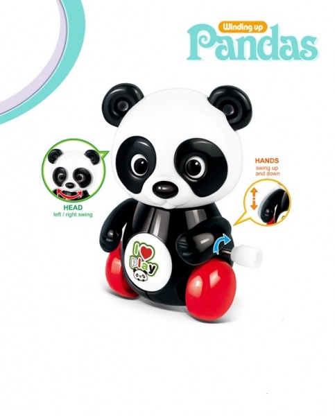 Іграшка заводна Metr+ Панда в асортименті 6626