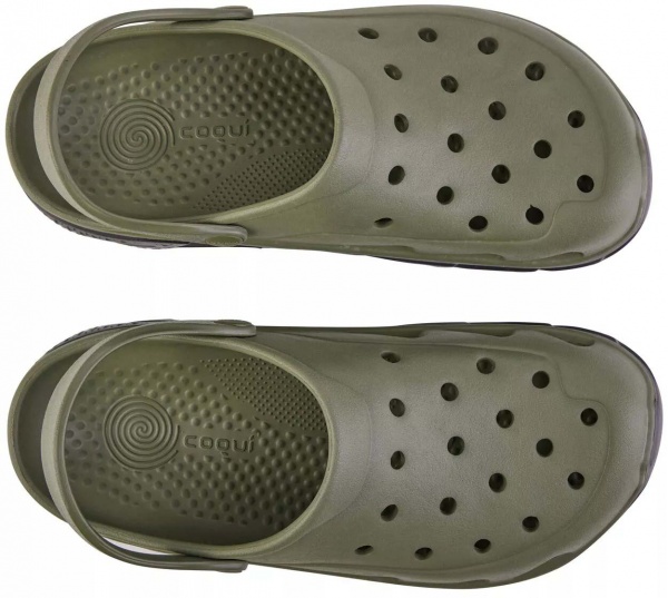 Сабо Coqui 6431 ARMY GREEN/BLACK 6431-100-2622 р.43 зелений