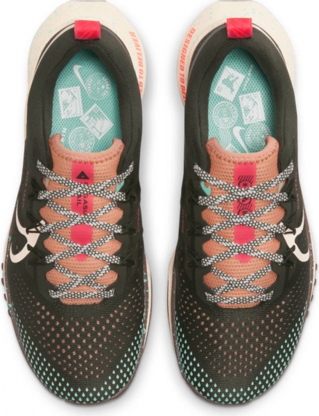 Кроссовки Nike NIKE REACT PEGASUS TRAIL 4 DJ6159-300 р.36,5 коричневый