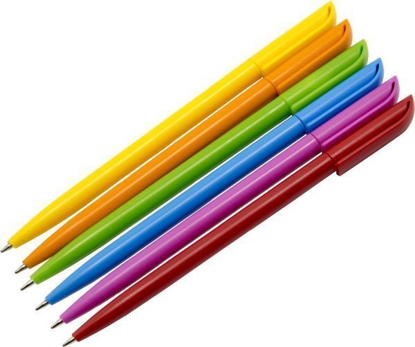 Набор ручек шариковых Uson 6 шт. синие 