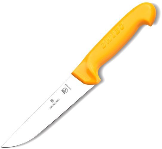 Нож кухонный Swibo Butcher Wide 5.8421.14 14 см желтый Victorinox